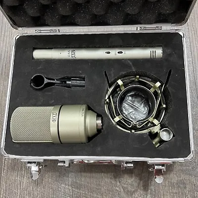 MXL 990 And 993 CONDENSER WIRED MICROPHONE WITH SHOCKMOUNT IN CASE • $70