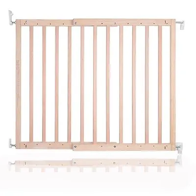 £46.90 • Buy Safetots Chunky Deluxe Screw Fit Wooden Stair Gate Infant Baby Gate 63.5 105.5cm