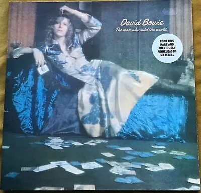 David Bowie - The Man Who Sold The World - 12” Vinyl Record - EMI 1990 Reissue • £45