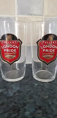 2 X Fullers London Pride Pint Glasses   -- New Stock • £10