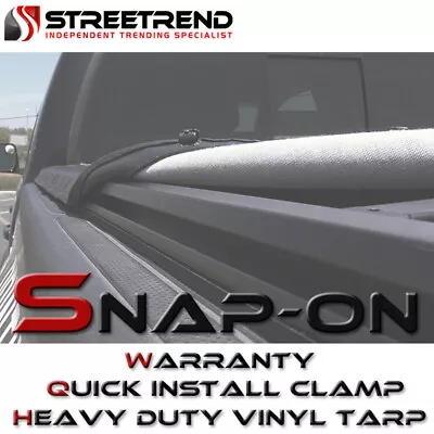 Hidden Snap On Tonneau Cover For 82-93 Chevy S10/GMC S15 Sonoma 6 Ft 72  Bed SB • $167