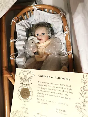 PD~Kingstate The Prestige Collection Carly Porcelain W/Crib Swing In Box NEW!! • $77.08
