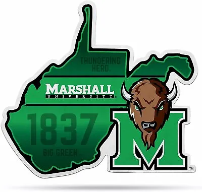 Marshall Thundering Herd Pennant State Shape 18 Inch Soft Felt University Of • $15.79