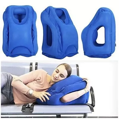 $30 • Buy Inflatable Air Cushion Travel Pillow Headrest Chin Support Cushions
