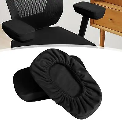 2x Chair Armrest Pad Chair Armrest Cushions Wrist Rest Adjustable Support • £14.61