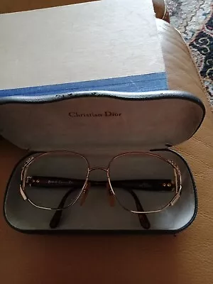 Christian Dior Vintage Eyeglasses Model 2619 55 16 No Lenses  • $25