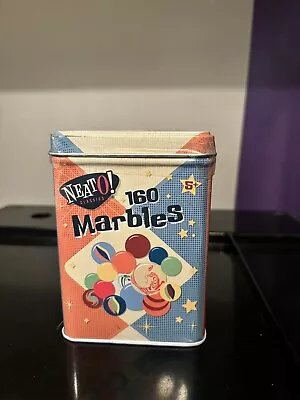 New Neato Classic ! 160 Marbles Games Math Skills Portable Collectible Shooter • $15