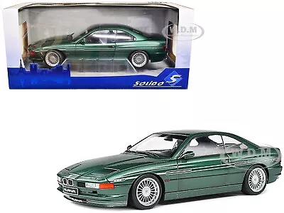 1990 Bmw E31 Alpina B12 5.0l Alpina Green 1/18 Diecast Model By Solido S1807003 • $53.99