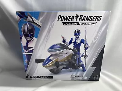 Power Rangers Lightning Collection Time Force Blue Ranger & Vector Cycle - NEW • $27.95