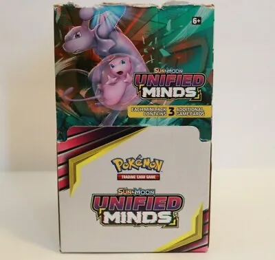 $12.59 • Buy Pokemon Unified Minds EMPTY Booster Box
