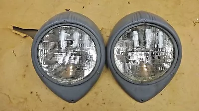 $249.99 • Buy 1937 1938 1939 Ford HEADLIGHT ASSEMBLIES Original ELECTROLINE Pair Sealed Beam