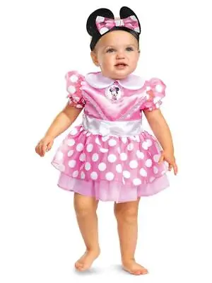 £19.99 • Buy Baby Disney Pink Minnie Mouse Costume 6-18 Months