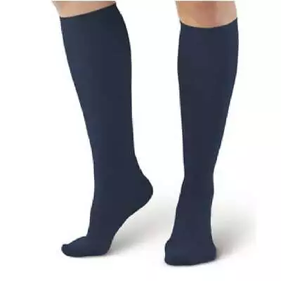 Venosan Supportline For Women Compression Socks CT 18-22mmHg Color: Navy Size:  • $30.86