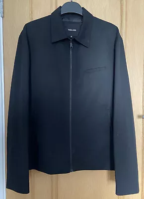 'VILLAIN' Black Smart/Casual Jacket: Size Medium • £6