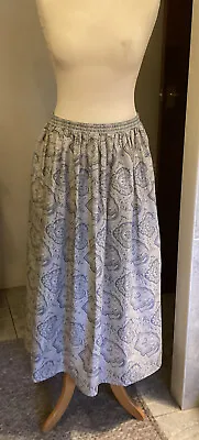 Vintage Liberty Paisley Pattern Cotton Skirt Length 32”/81 Cm • £20
