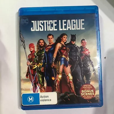 Dc Justice League - Blu Ray- Vgc - Free Post • $6.90