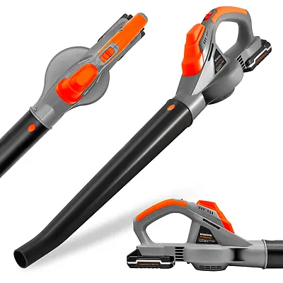 Terratek Cordless Garden Leaf Blower 20V Recharge Battery And Charger Included • £49.95