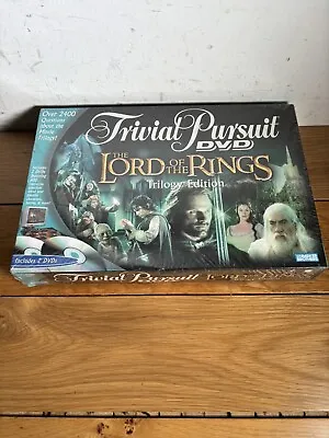 Trivial Pursuit DVD: The Lord Of The Rings Trilogy Edition New Sealed • £11.99