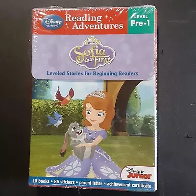 Sofia The First 10 Book Stickers Disney Reading Adventures Pre-1 Beginning Read • $23.36