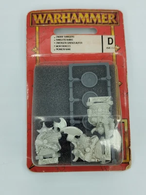 £47.99 • Buy Warhammer Dwarf Rangers Vintage Blister Pack OOP