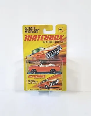 Matchbox Lesney Edition 1971 Chevrolet Chevelle Ss Convertible • $19.99