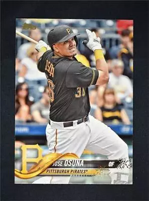 2018 Topps Series 2 Base #521 Jose Osuna - Pittsburgh Pirates • $0.99