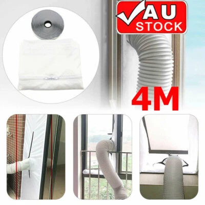 $18.89 • Buy 400cm Universal Window Kit For Mobile Air Conditioner Hot Air Stop Airlock AU