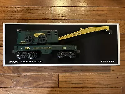 + K-Line O Scale K681-7501 Kennecott Copper Classic Operating Crane Car LNIB • $39.99