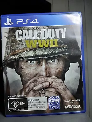 Call Of Duty: WWII (Sony Playstation 4 2017) PAL PS4  • $0.99