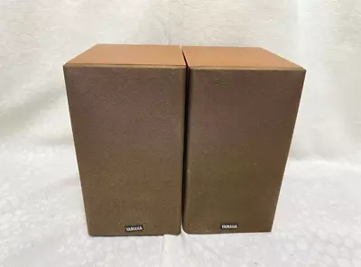 YAMAHA NS-10MM Mini Matching Pair Studio Monitor Speaker Cherrywood Good • £92.92