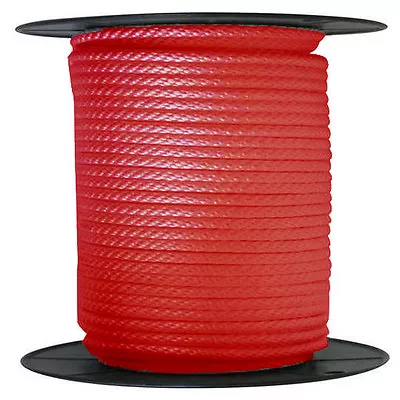 Anchor Rope Dock Line 5/8  X 50' Braided 100% Nylon Red Made In Usa • $50.99