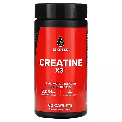 Creatine X3 60 Caplets • $16.11