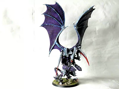 £48 • Buy A10 Warhammer 40k Tyranids Army - Painted Winged Hive Tyrant Metal & Plastic Oop