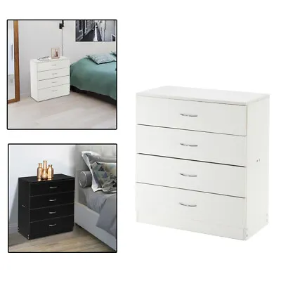 $69.49 • Buy Dresser 4 Drawer Bedroom Furniture Storage Chest Organizer Closet Cabinet Home