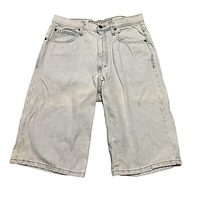 Vintage 80s Z Cavaricci White Denim Shorts Mens 31 NOS • $50