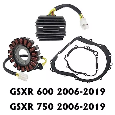 Stator For Suzuki GSXR 600 2006-2019 With Regulator & Gasket • $57.56