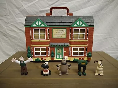 Wallace And Gromit Wash N Go Play Set 1989 Toy House With 5 Figures • £39.99