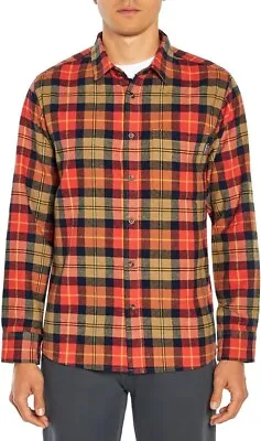 Eddie Bauer Men's Eddie's Favorite Classic Fit Flannel Shirt Size Large • $16.10