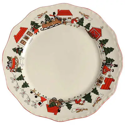 Mason's Christmas Village Dinner Plate 8688029 • $7.99