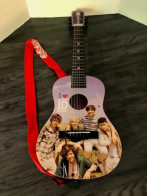 $105 • Buy VTG One Direction ( 1D ) First Act Lavender Acoustic Guitar Wo/box - 2012