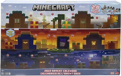 MINECRAFT Advent Calendar - NEW In Damaged Box • $29.99