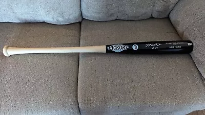 Mike Trout Old Hickory Signed Baseball Bat MLB Authenticated Bold AUTO Full Name • $895