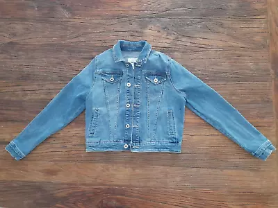 Kids Girls Size 14  Country Road  Long Sleeved Light Blue Denim Jacket • $24.99