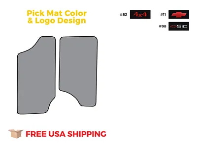 FITS 1994-2004 Chevrolet S10 Floor Mat 2pc Cutpile • $143.02