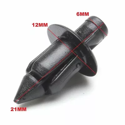 £4.15 • Buy Rivet Bike Fairing Trim Panel Fastener Replacement For Honda Yamaha 6mm
