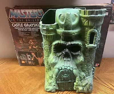 Masters Of The Universe CASTLE GRAYSKULL 1983 Vintage MOTU W/Box Mattel He-Man! • $99.99