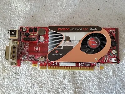 VisionTek ATI Radeon HD 2400PRO (784090024855) 256MB DDR2 SDRAM PCI Express X16  • $17