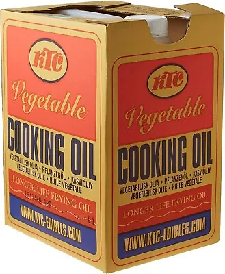 KTC Vegetable Cooking Oil 20L - Caterers Pack 20 Litres (cardboard Outer) • £42