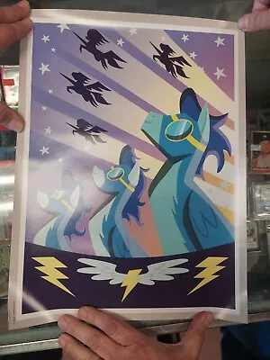 My Little Pony Very Rare Promo Poster SDCC In Exclusive Tube 12 X 16 • $29.99