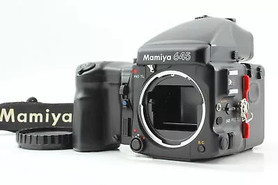 [MINT W/ Strap Grip] Mamiya 645 Pro TL AE Prism FInder 120 Film Back From JAPAN • $599.99